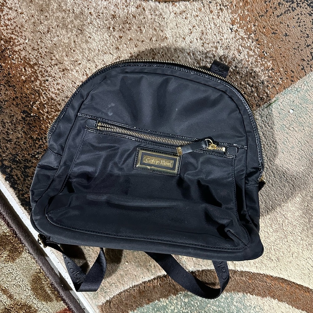 Mini Calvin Klein Black Backpack